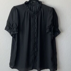 Tamara H. Polka Dot Top